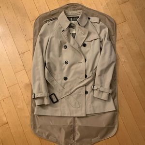 Burberry Prorsum Short Trench Coat